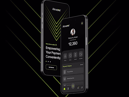 Airwave | Mobile App Design | Fintech | UI/UX 