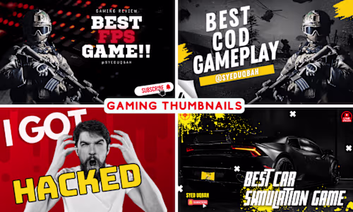 Gaming Thumbnails
