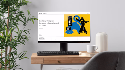 Lacuna | Edtech Brand Identity + UX/UI Design