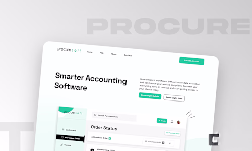 Procuresoft Web app :: Behance