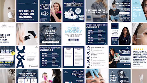 Social Media Management | Medical Aesthetics Business 