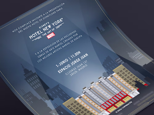 Graphic Design and Illustration for Disneyland Paris Event