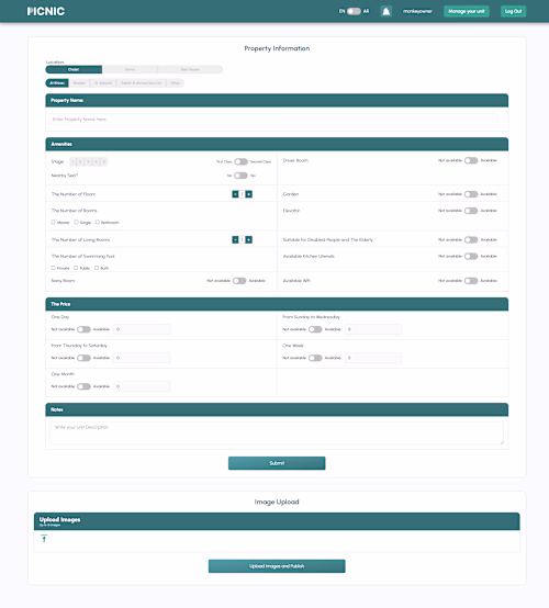 Property Management Website