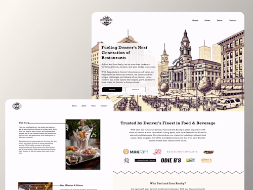 Fuel & Iron Realty (Squarespace Website) 