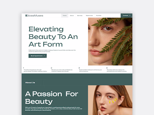 Beauty & Fashion Framer Template