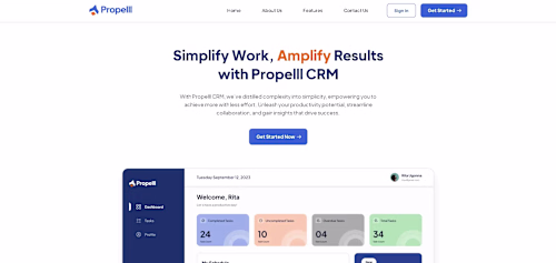 Designed and implemented the marketing landing and core dash...