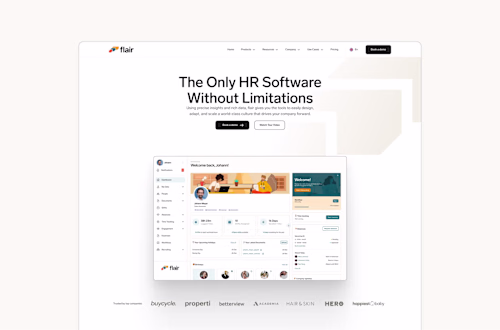 Spectacular UI Design for Flair