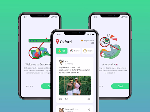 Grapevine Social Mobile Application