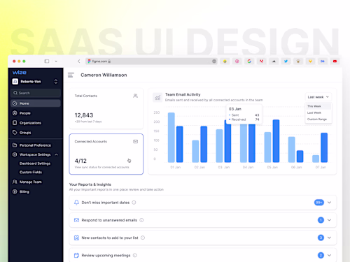Modern Contact Management Platform for