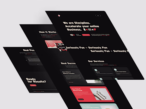 Modernizing Website & Branding for Discipline