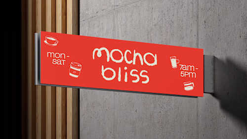 Mocha Bliss: Artisanal Coffee Branding