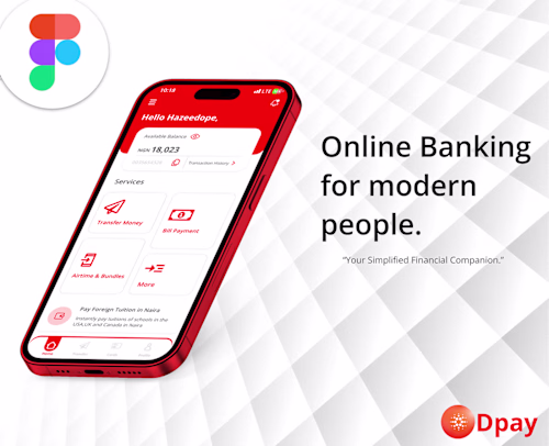 Dpay- Online Banking app || Fintech App :: Behance