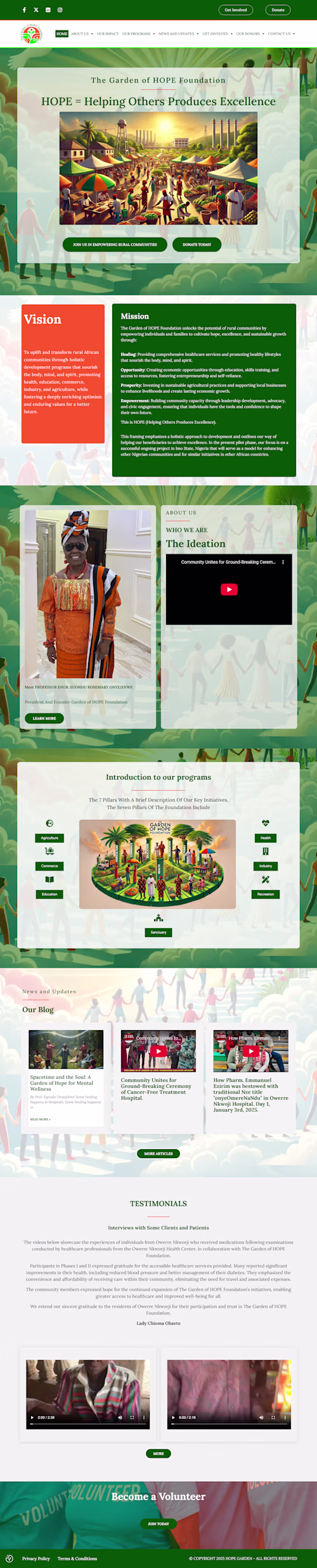 I designed and developed a modern, fully responsive WordPres...