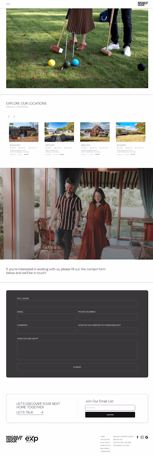 Macaulay Property Group | A boutique real estate group in Chatt…