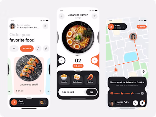 Food Delivery - Mobile App