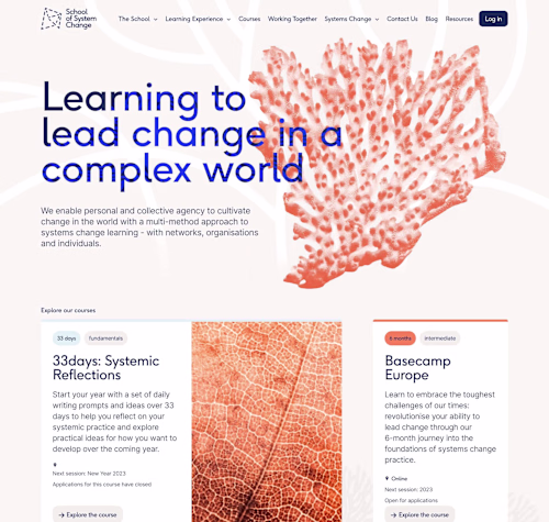 Leading Change with School of System Change