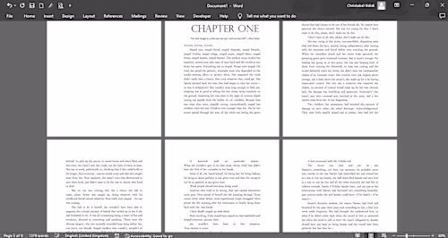 Production of Formatting Templates