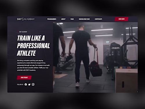 SW7 Academy - Webflow Development