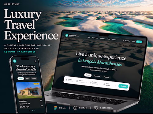 Travel Experience Website – Refúgio