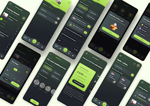 Fitness App Re-design