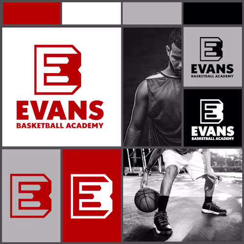 Evans Basketball Academy Branding