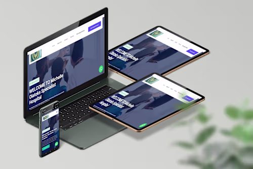 Hospital Website Development