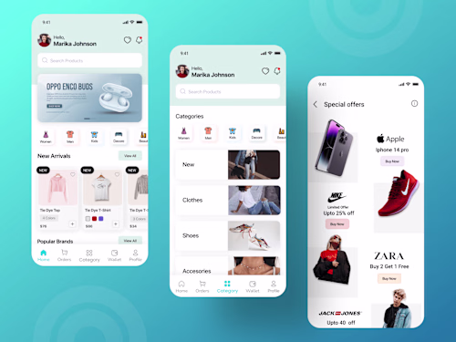E-commerce Mobile Application 