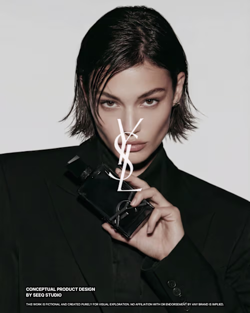 Campaign Concept for YSL Libre Fragrance (AI-generated)