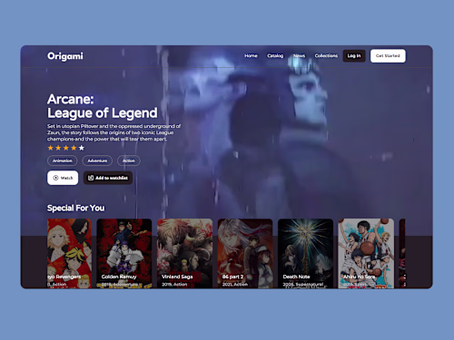 Origami  (Webflow Development + Design)