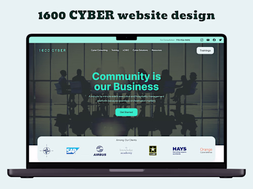 Cyber Consulting Website