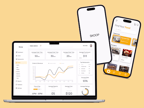 SKOOP - A FOOD DELIVERY PLATFORM