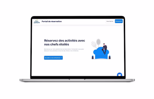 Booking platform for non-profit organization