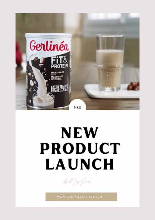 The launch of a new protein assortment in 5 European countries