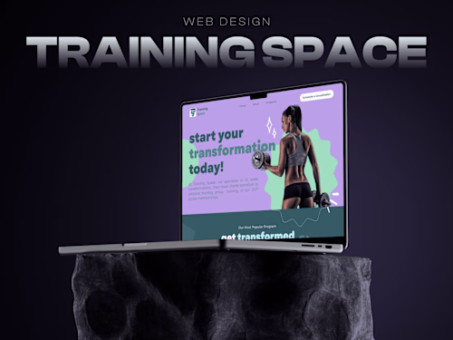 Training Space Website UI Design :: Behance