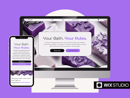 FEMME – eCommerce Wix Studio Template