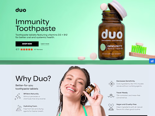 Duo Toothpaste | Advanced Replo Fix