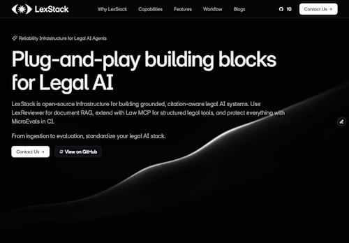 LexStack is an open-source legal