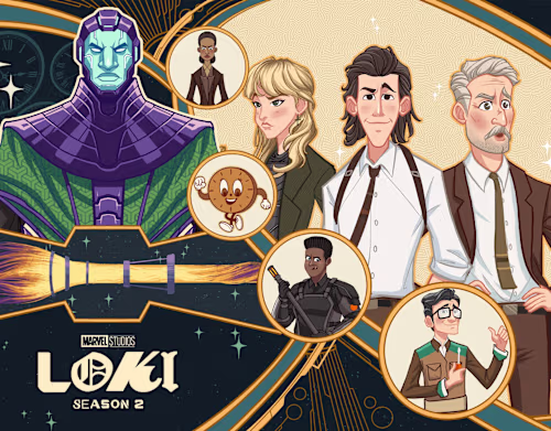 Loki Season 2 Key Visual Art | Portfolio Project