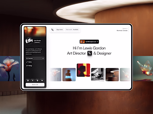 Lighter - Art Director Portfolio: Creative Agency & Portfolio