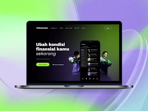 Redesigning Ternak Uang Homepage