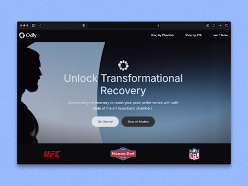 Oxify Web Presence Development in Pagedeck