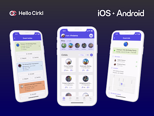 UX/UI Design For Hello Cirkl 2.0 Mobile App