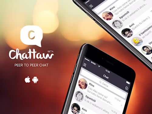Chattaw - Peer to peer chat app
