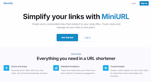 MiniURL - A URL Shortener
