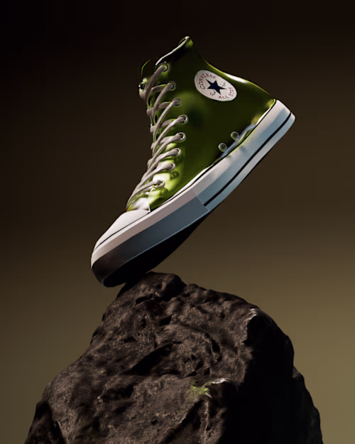 Sole Symphony: A Converse Shoe Campaign Graphic
