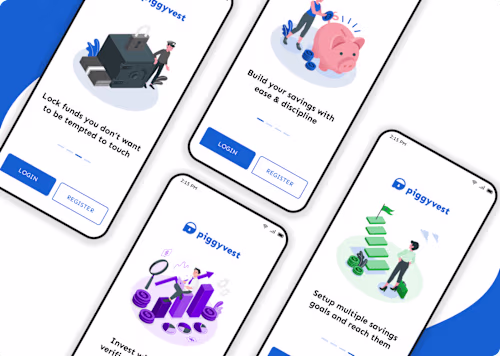 Piggyvest Savings Mobile App Redesign
