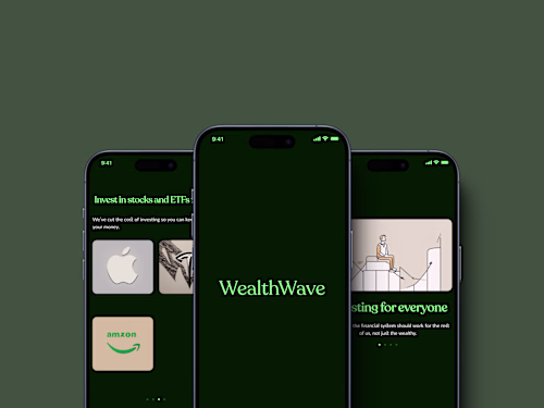 Mobile App Redesign for WealthWave