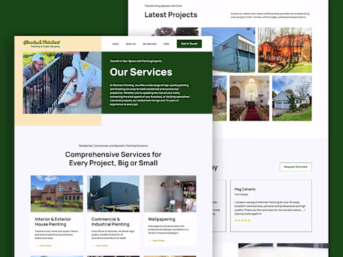 Modernizing Web Presence for Reinhart Painting
