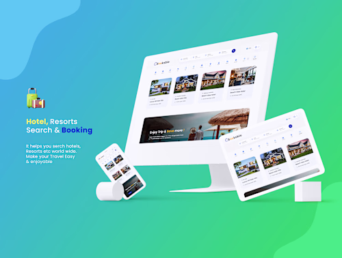 Hotel Search & Booking Website Design UI UX