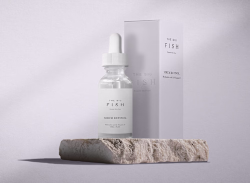 Brand Identity and Web for Skincare Luxury Brand: The Big Fish